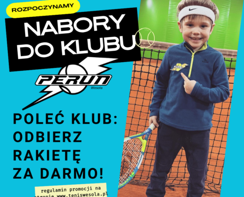 Poleć klub - zgarnij rakietę Promocja: Poleć klub - zgarnij rakietę